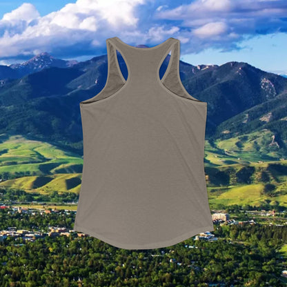 Bozeman Saturdays Racerback Tank, Women's Workout Top, Casual Summer Top, Gift for College Students