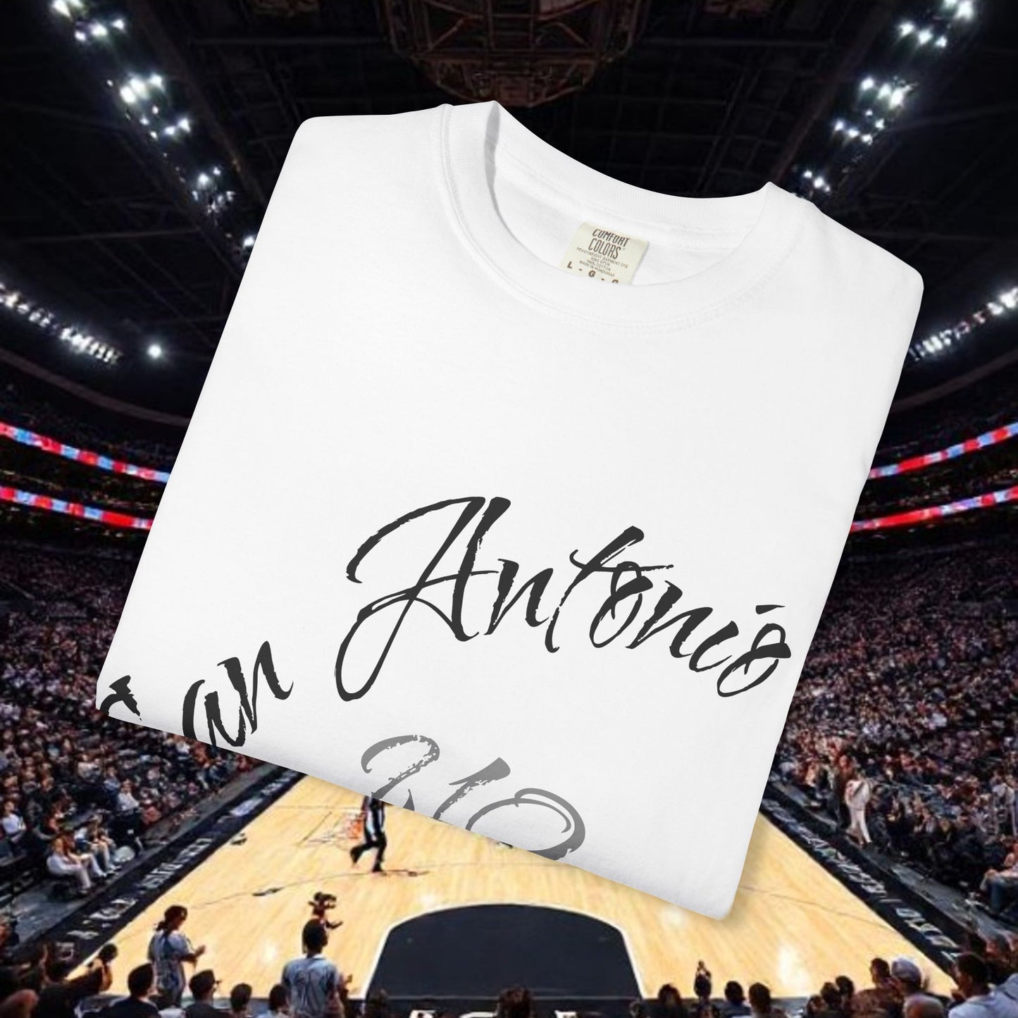 San Antonio 210 Script T-Shirt, Soft-Style T-Shirt, Perfect Statement Piece