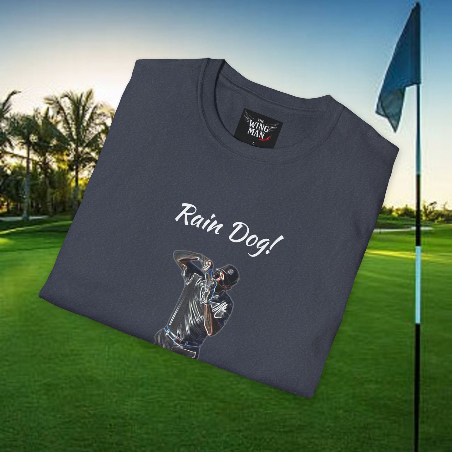 Rain Dog Unisex T-Shirt, Graphic Tee, Casual Wear, Gift for Dog Lovers, Everyday Style, Unique Design Shirt