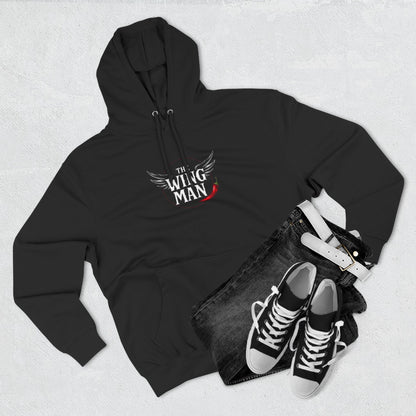 Wing Man Fleece Hoodie - Cozy Gift for Friends, Perfect for Birthdays, Casual Wear, Movie Nights, and Celebrations
