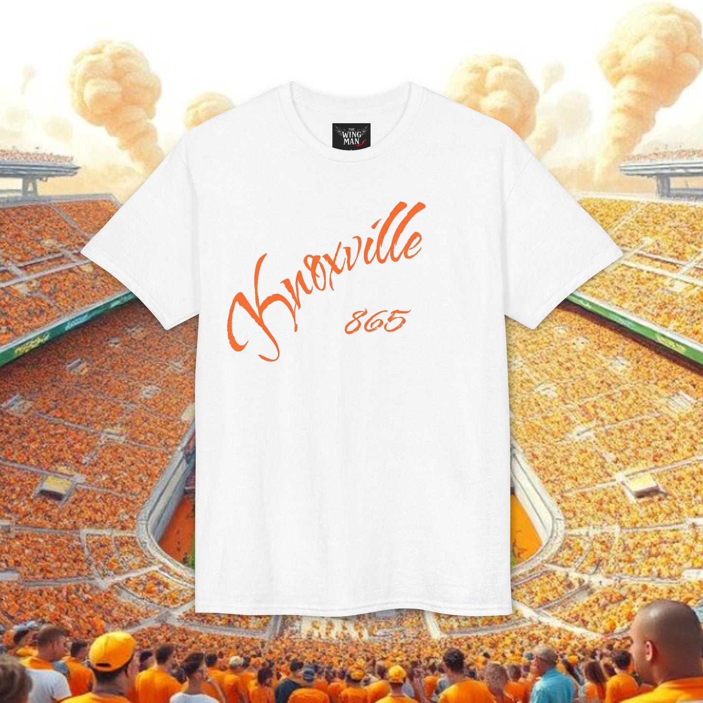 Knoxville 865 Vintage Script T-Shirt, Super Soft T-Shirt