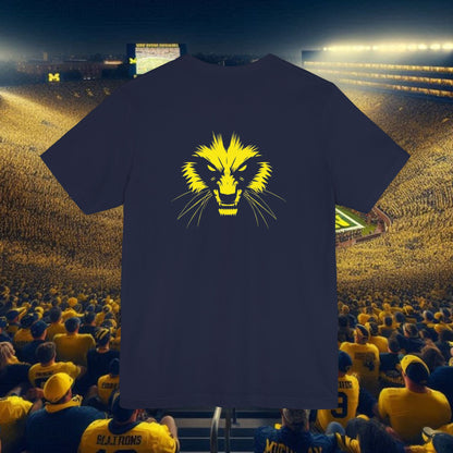 Ann Arbor Unisex Tee, College Spirit Shirt, Game Day Apparel, Casual Wear, Unique Graphic Tee