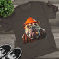 Bulldog Helmet T‑Shirt — Funny Football English Bulldog Tee