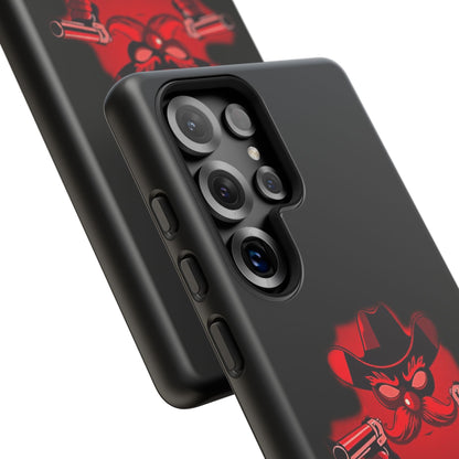 Tough Phone Case, Texan Theme, Protective Phone Cover, Gift for Sports Fans, College Football Fan Accessory