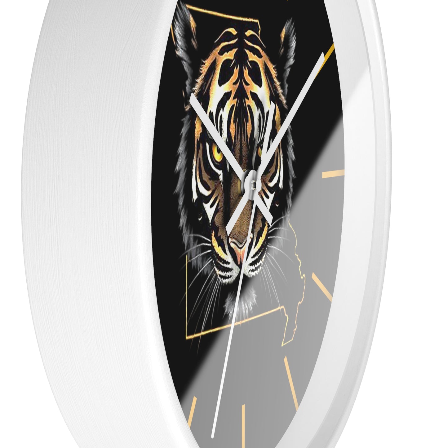Tiger Wall Clock - Perfect for Missouri Residents, Home Decor, Gifts, and Unique Accents