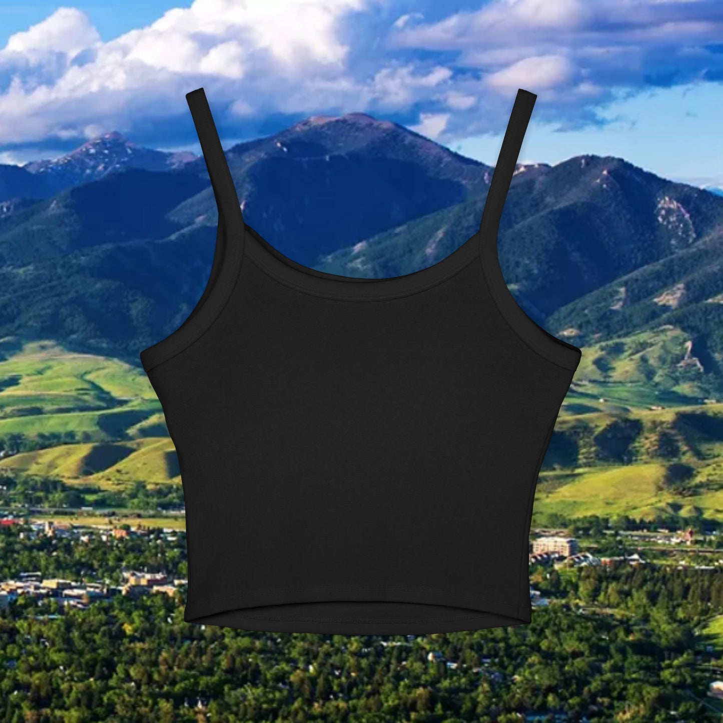 Poor Grizzlies Women's Spaghetti Strap Tank Top, Cute Summer Top, Casual Wear, Bobcat Fans, Outdoor Apparel, Stylish Tailgate Wear