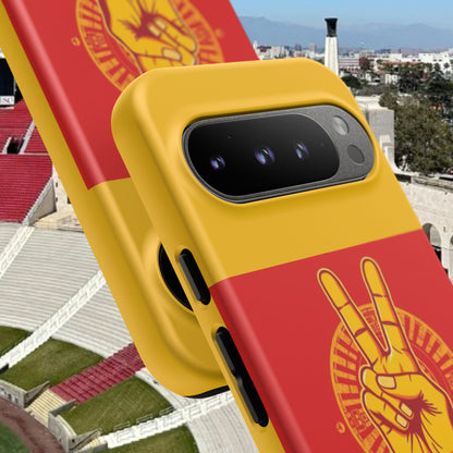 Victory Inspired Symbol Phone Case, Tough Phone Cover, Gift for Empowerment, Inspirational Tech Accessory, Unique Phone Protection