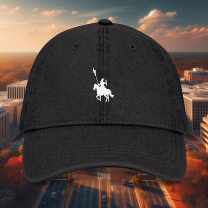 Stylish Embroidered Denim Hat | Casual Cap for Sports Fans, Outdoor Adventures, Gift for Him, Hat for Fans