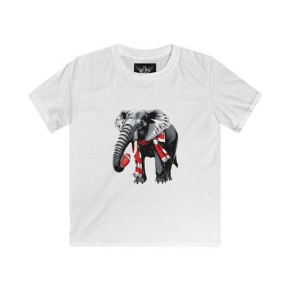 Kids Elephant Graphic Tee, Fun Animal Shirt, Cute Kidswear, Gift for Birthdays, Safari Theme Apparel