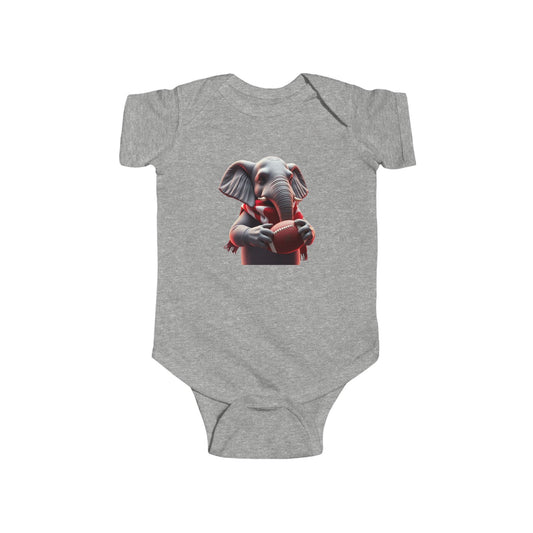 Cute Elephant Baby Bodysuit, Adorable Baby Outfit, Infant Clothing, Baby Shower Gift, Birthday Gift, Zoo Animal Apparel