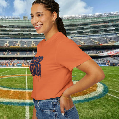 Vibrant Bear Down Unisex T-Shirt | Trendy Graphic Tee, Casual Wear, Gift for Sports Fans, Summer Style.