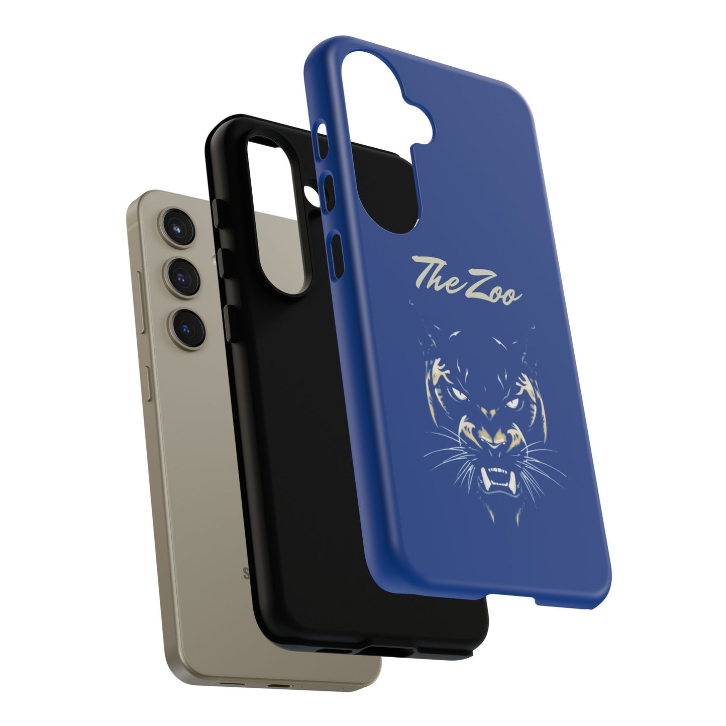 The Zoo Themed Phone Case | Tough Cases for Basketball Fans | Gift for Friends, Unique Phone Accessories, Panther Design, The Zoo Fan Zone
