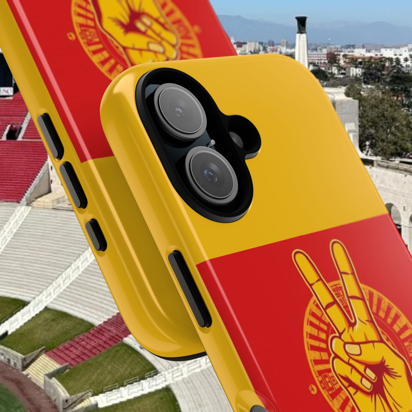 Victory Inspired Symbol Phone Case, Tough Phone Cover, Gift for Empowerment, Inspirational Tech Accessory, Unique Phone Protection