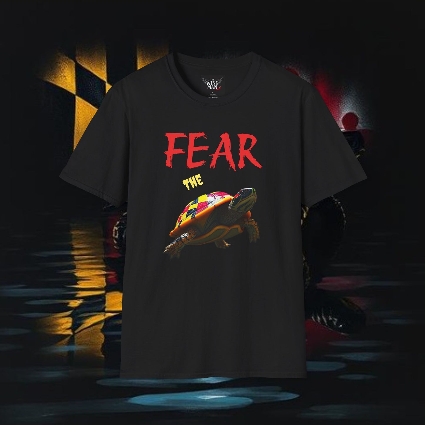 Fear Turtle Graphic Tee, Unisex Softstyle T-Shirt for Sea Turtle Lovers, Eco-Friendly Fashion, Summer Casual Wear, Great for Beach [...]