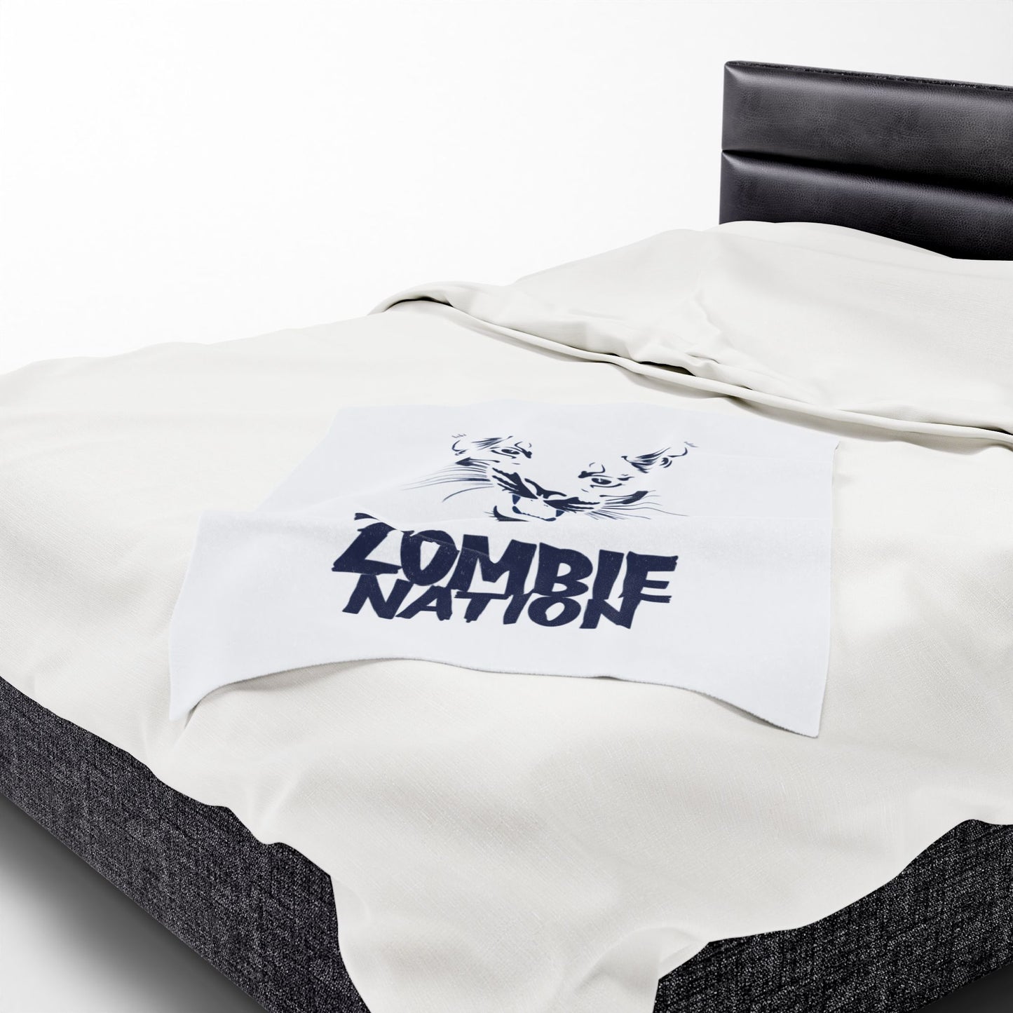 Zombie Nation Velveteen Plush Blanket – Fierce Design