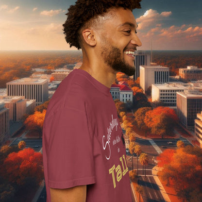 Saturday's Better in Tally Unisex T-Shirt - Casual Wear, College Football, Tailgate Shirt, Gift for Fans, Homecoming Apparel