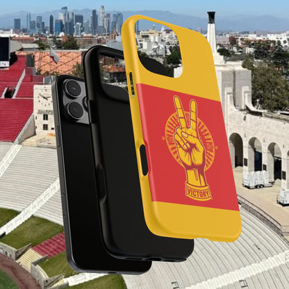 Victory Inspired Symbol Phone Case, Tough Phone Cover, Gift for Empowerment, Inspirational Tech Accessory, Unique Phone Protection