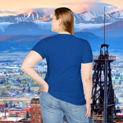 Butte, America Unisex Softstyle T-Shirt - Cozy Apparel for Locals, Travel Souvenir, Gift Idea, Casual Wear, Adventure Tee