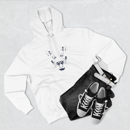 White Out Hoodie - Cozy Fleece, Stylish Layer, State College Gift, Casual Wear, Trendy Outfit, Winter Essential