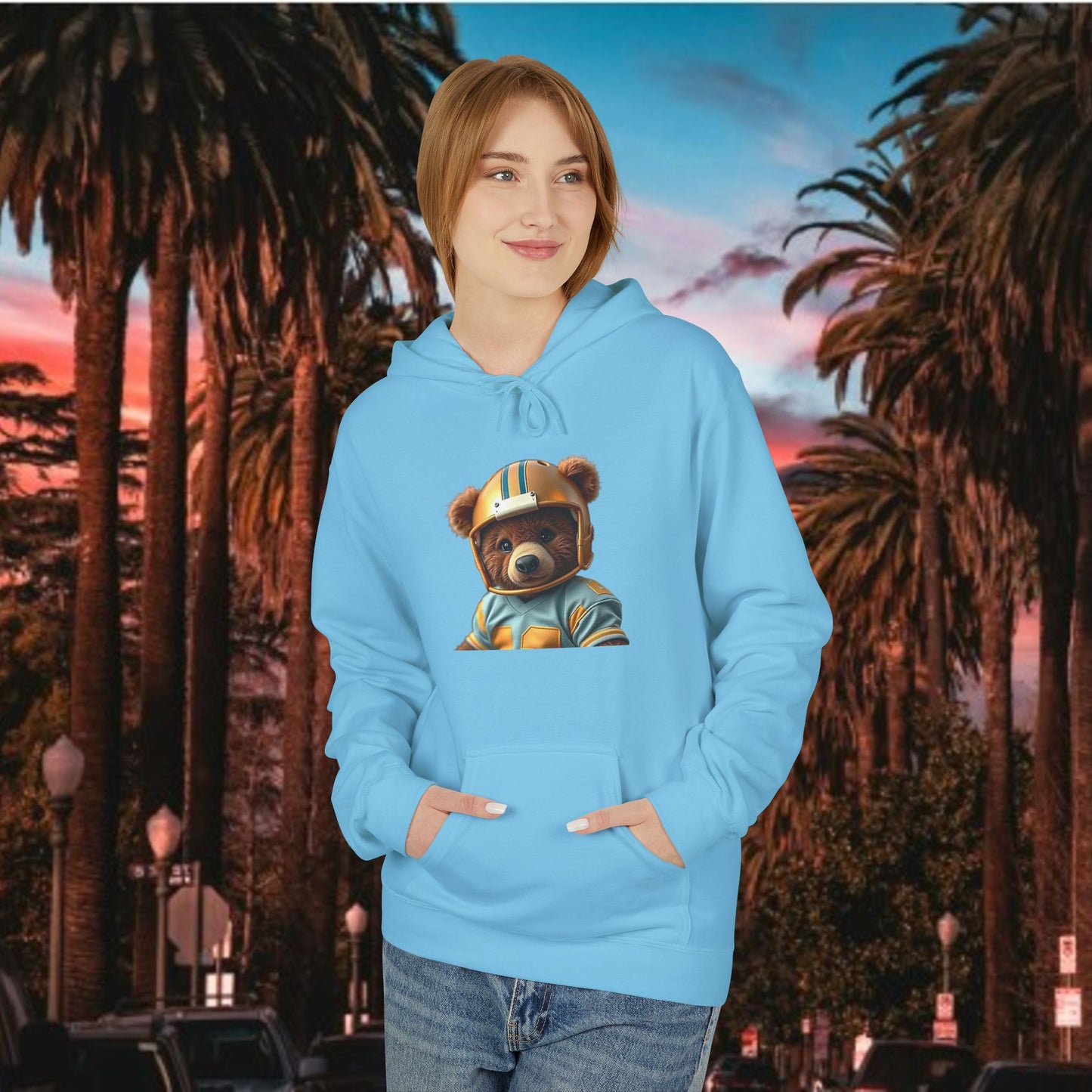 Vintage Hoodie, Cozy Fleece Sweatshirt, Unisex Casual Wear, Gift for Sports Fans, Fall Fashion Essential