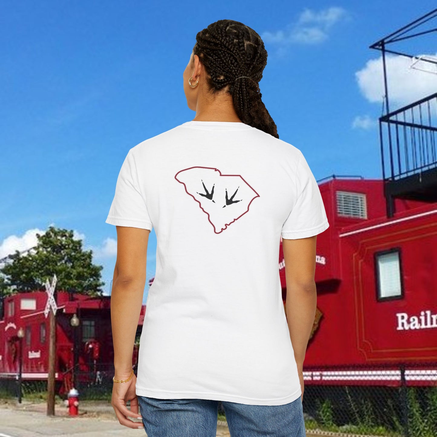 Columbia South Carolina Graphic Tee, Unisex T-Shirt, Trendy Summer Top, Gift for Travelers, Beachwear, Casual Wear