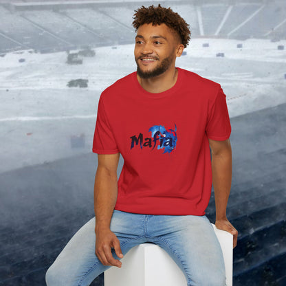 Mafia Graphic Tee, Unisex Softstyle T-Shirt for Casual Outings, Perfect Gift for Fans, Streetwear, Party Wear, Birthday Present