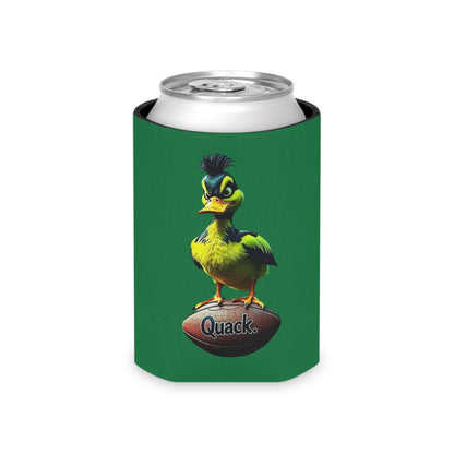 Duck on a Football Can Cooler | Game Day Drink Holder, Tailgate Gear, Fun Gift for Sports Fans, Summer Parties, Gameday