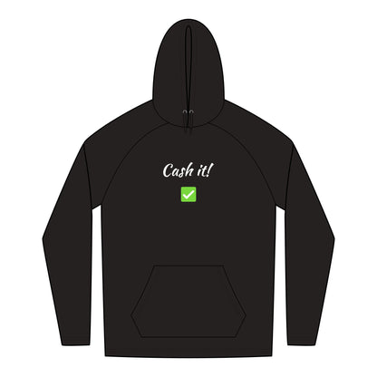 Cash it! Motivational Hoodie - Perfect for Gambling Days, Sports Bar Sessions, Gift for Friends, Encouraging Wear, Daily Comfort
