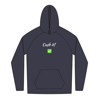 Cash it! Motivational Hoodie - Perfect for Gambling Days, Sports Bar Sessions, Gift for Friends, Encouraging Wear, Daily Comfort