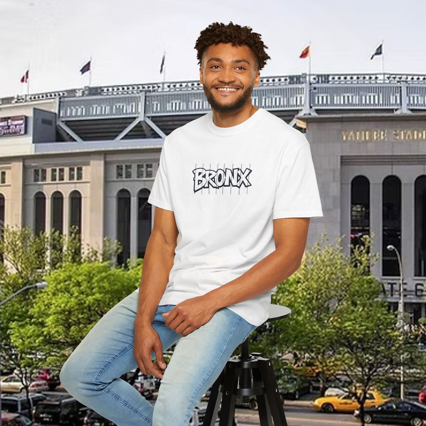 Bronx Unisex Garment-Dyed T-Shirt | Casual Stylish Tee for Bronx Fans, Sports Events, Streetwear, Gift for Him/Her