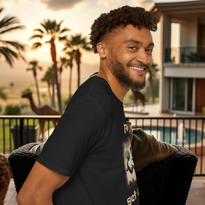 T-Shirt — "FWM Get a Bag" Graphic Tee (Banksy-Style Street Art)