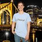 Pittsburgh Softstyle Tee, Unisex Graphic T-Shirt, Casual Wear, Sports Fan Apparel, Gift for Him/Her