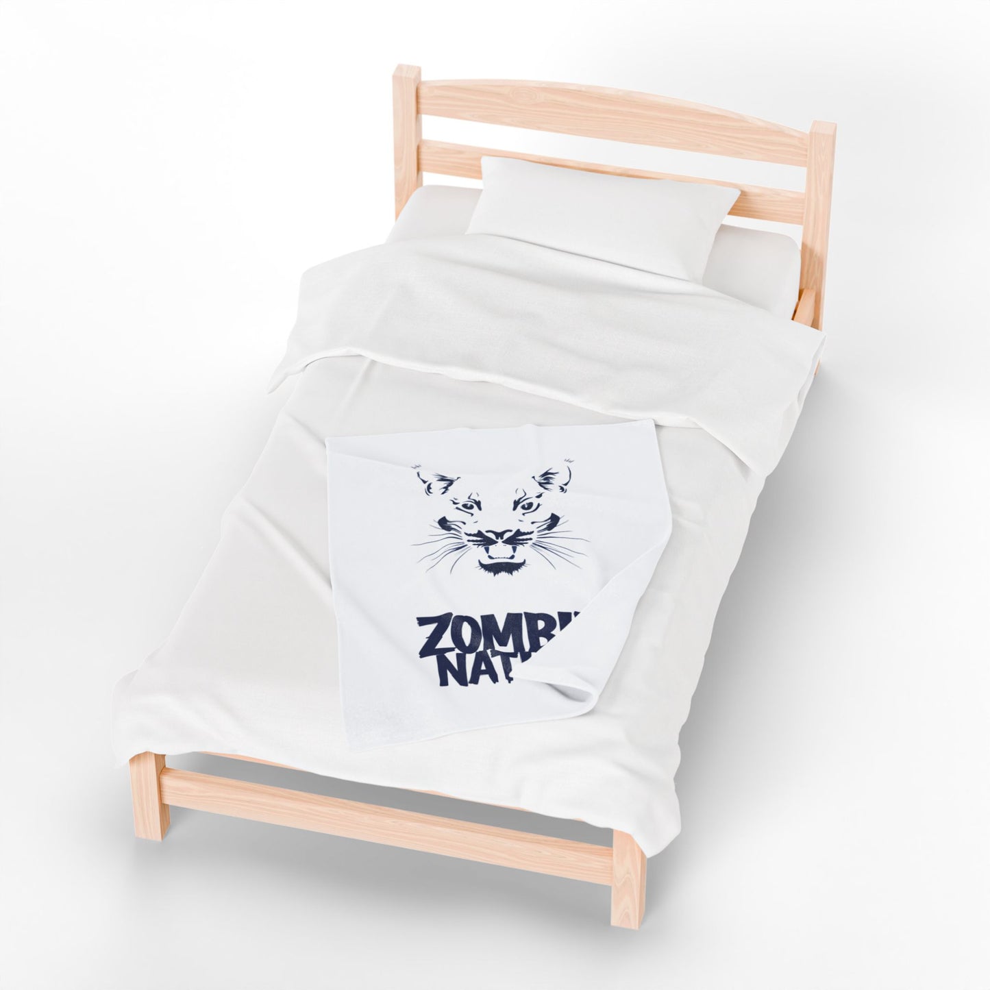Zombie Nation Velveteen Plush Blanket – Fierce Design