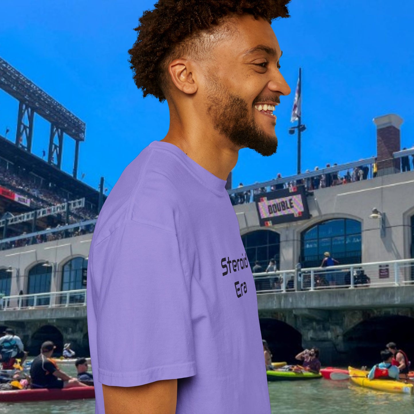 Vintage Baseball Unisex Garment-Dyed T-shirt, 90's Steroid Era Tee Shirt, Athletic Sports Tee, Retro Baseball Shirt, Sports Fan Gift,