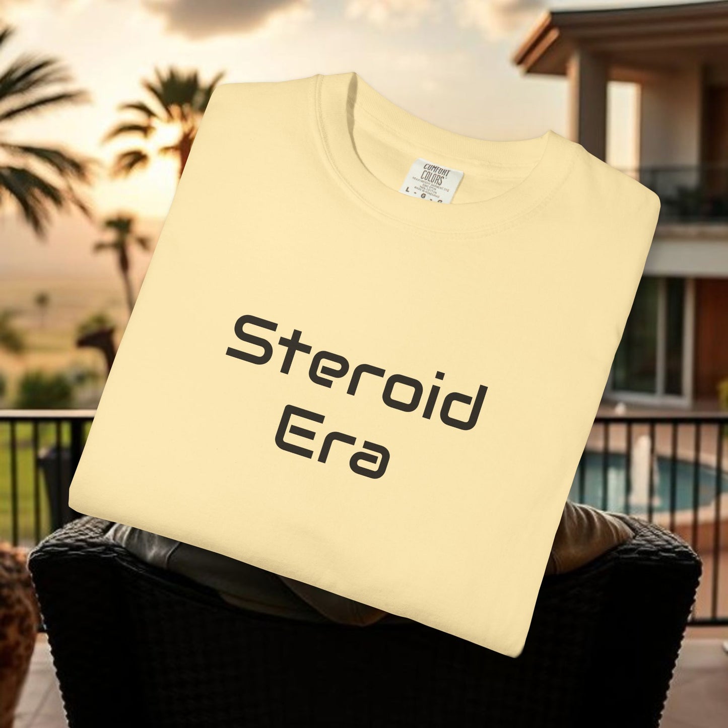 Vintage Baseball Unisex Garment-Dyed T-shirt, 90's Steroid Era Tee Shirt, Athletic Sports Tee, Retro Baseball Shirt, Sports Fan Gift,