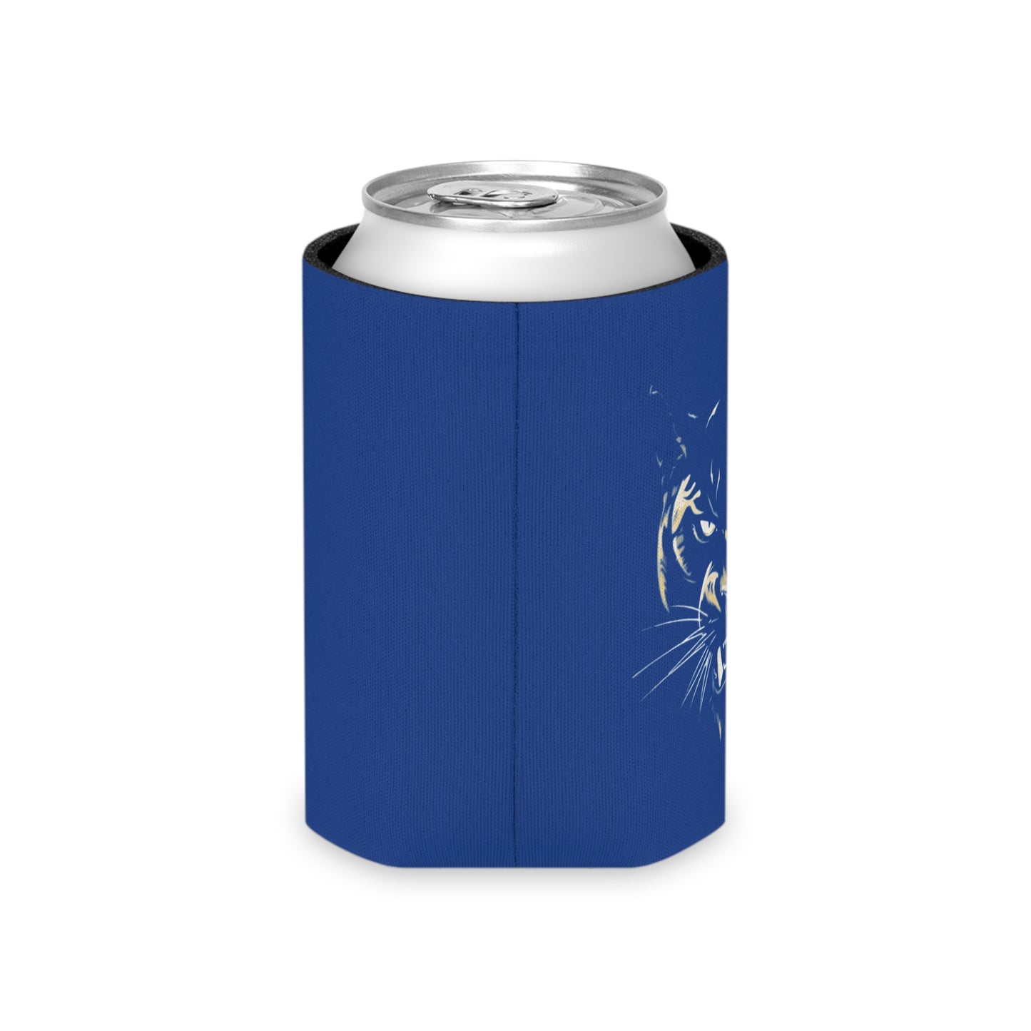 Panther Silhouette Can Cooler, Drink Sleeve, Beverage Insulator, Game Day Accessory, Party Favor, Sports Team Gear