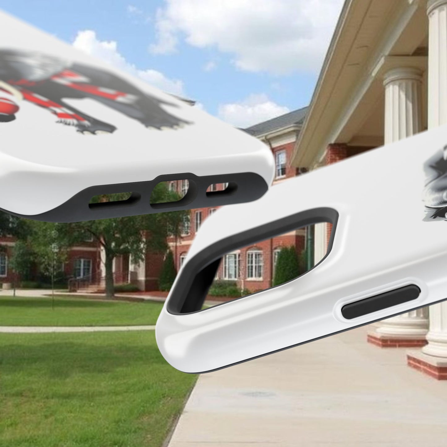 Vibrant Elephant Tough Cases - Unique Phone Case, Wildlife Lover Gift, Sports Team Accessory, Trendy Phone Cover, Fun Animal Design