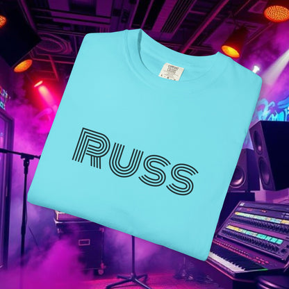 Russ Unisex T-Shirt with Retro Design, Hip-Hop Shirt, Casual Wear, Unique Style, Russ Apparel