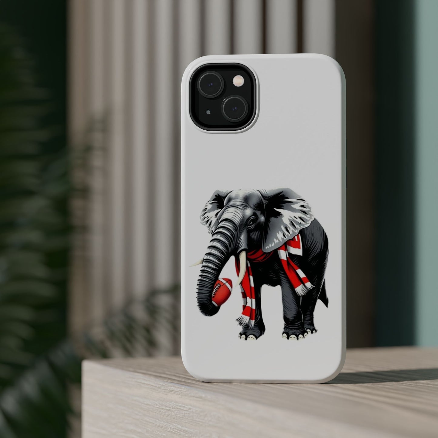 Vibrant Elephant Tough Cases - Unique Phone Case, Wildlife Lover Gift, Sports Team Accessory, Trendy Phone Cover, Fun Animal Design