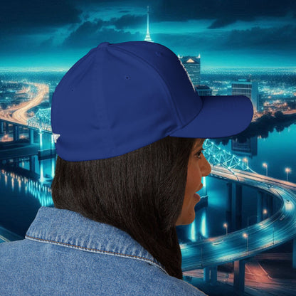 Memphis Inspired Embroidered Closure Cap, Stylish Baseball Hat, Gifts for Him/Her, Casual Attire, Tiger Events