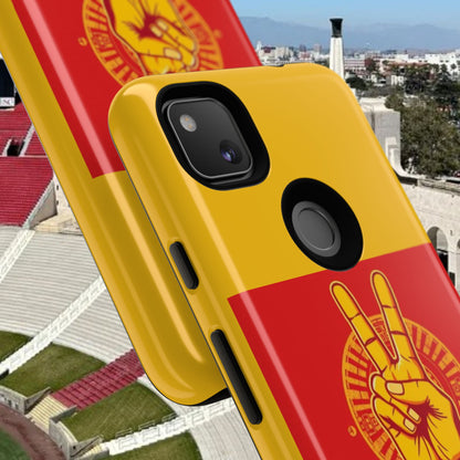 Victory Inspired Symbol Phone Case, Tough Phone Cover, Gift for Empowerment, Inspirational Tech Accessory, Unique Phone Protection