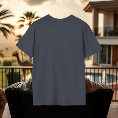 Beer & Wings Unisex Softstyle T-Shirt, Casual Gift for BBQ Lovers, Fun Drink Shirt, Summer Party Apparel, Unique Gift for Foodies