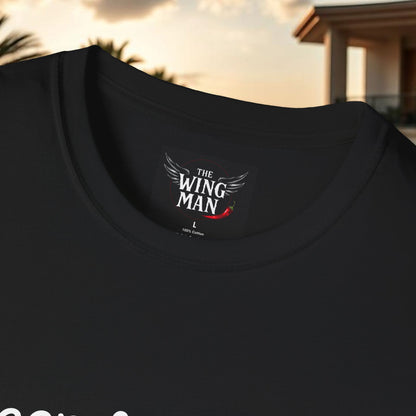 Beer & Wings Unisex Softstyle T-Shirt, Casual Gift for BBQ Lovers, Fun Drink Shirt, Summer Party Apparel, Unique Gift for Foodies