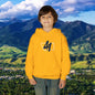Youth Hoodie - '41' Minimalist Graphic Pullover