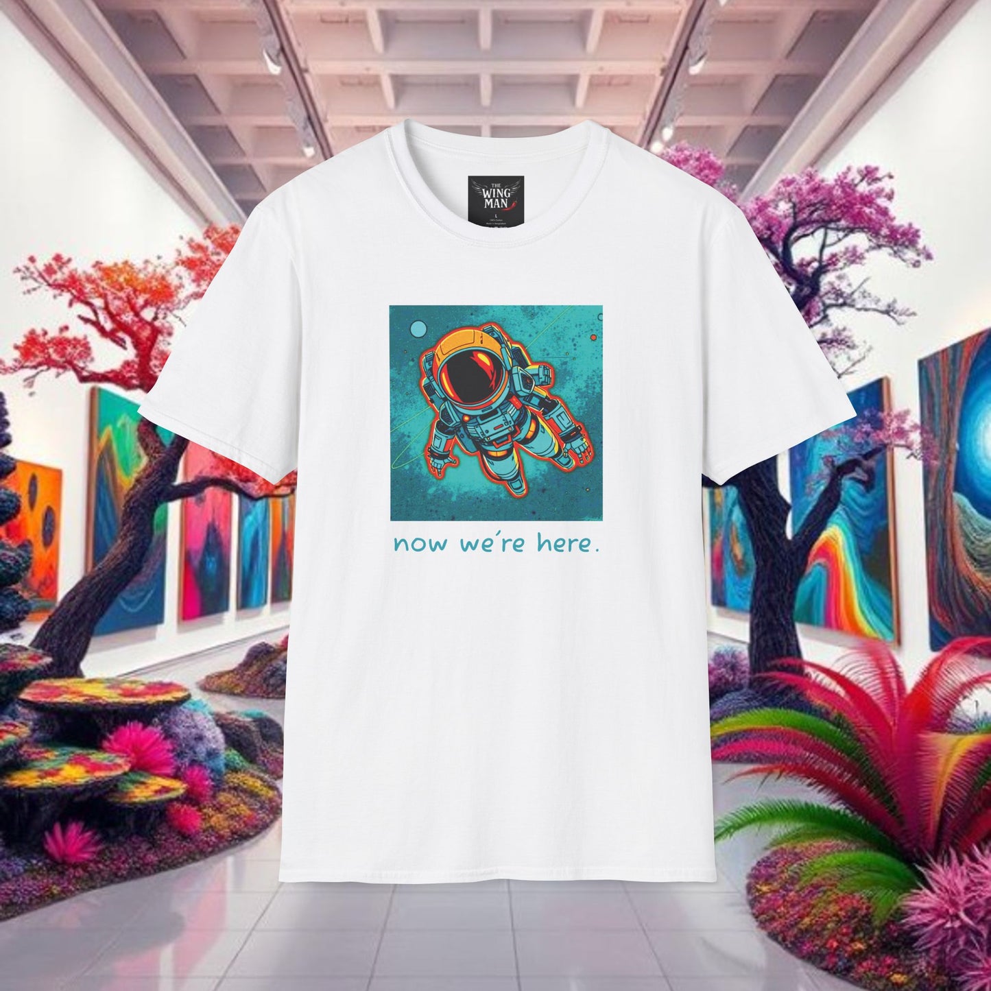 Astronaut Graphic T-Shirt | Unisex Space Tee, Gift for Astronaut Lovers, Hip Hop Fans, Casual Wear, Festival Shirt