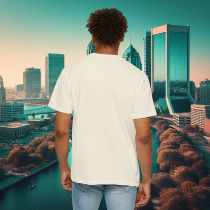 Duval Script T‑Shirt — Jacksonville Retro City Tee, Perfect for Gameday or Everyday Use. Soft style T-Shirt.