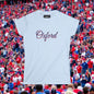 Oxford Women's Softstyle Tee, Casual Wear, College Spirit Shirt, Lightweight Cotton Tee, Outdoor Events, Everyday Fashion