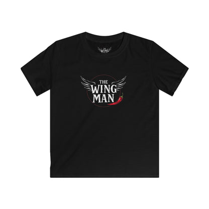 Kids Wingman Tee, Softstyle T-Shirt, Fun Gift for Kids, Birthday Tee, Cool Kid Apparel, Playful Style for Every Occasion