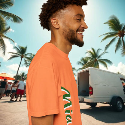 Miami Vibe Unisex Garment-Dyed T-shirt, Casual Wear, Summer Fashion, Nature Lovers, Beach Party, Gift Idea