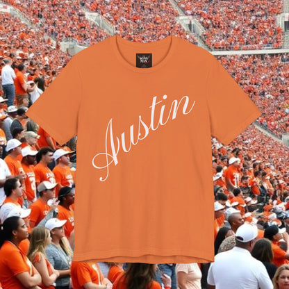 Austin Graphic Tee, Casual Unisex Shirt, Austin Shirt, Gifts for Texas Lovers, Everyday Wear, Unique Tourist Souvenir